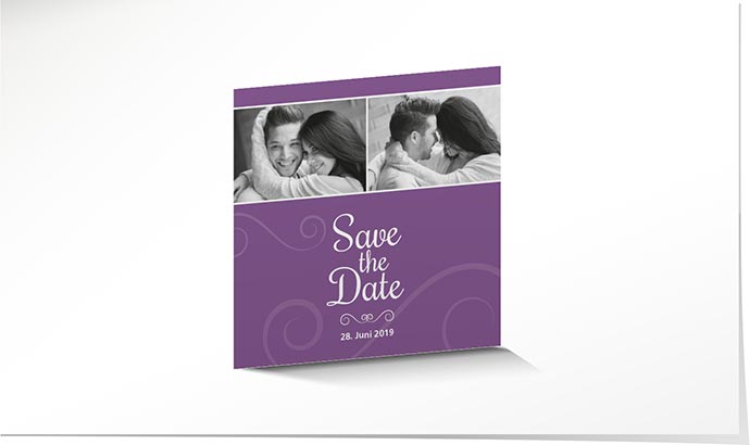 Save the Date Karte 743 Save the Date Karte