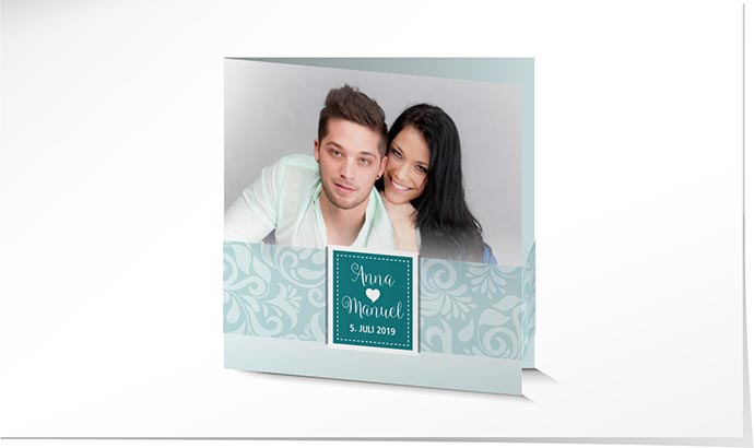 Hochzeitseinladung 747 Hochzeitskarte