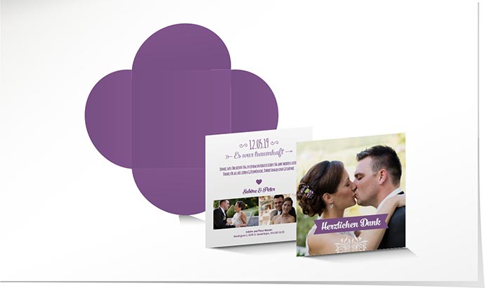 Dankeskarte Hochzeit 748 Dankeskarte Hochzeit