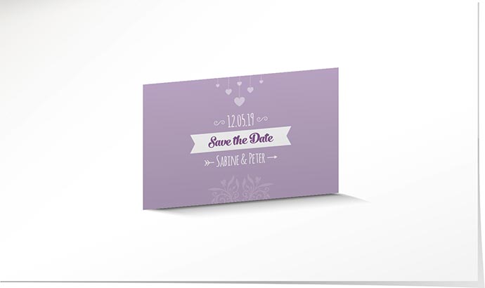 Save the Date Karte 748 Save the Date Karte