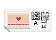A-Post-Briefmarke 749