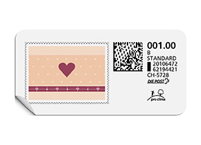 B-Post-Briefmarke 749