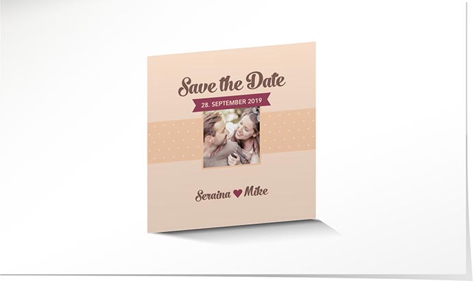 Save the Date Karte 749 Save the Date Karte