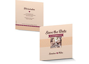 Save the Date Karte 749