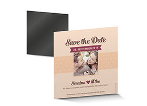 Save the Date Magnetkarte 749