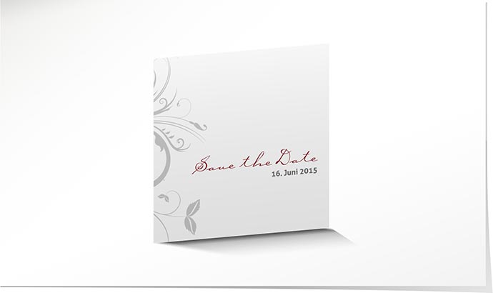 Save the Date Karte 750 Save the Date Karte
