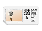 A-Post-Briefmarke 753