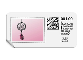 B-Post-Briefmarke 753