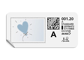 A-Post-Briefmarke 754