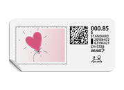 B-Post-Briefmarke 754