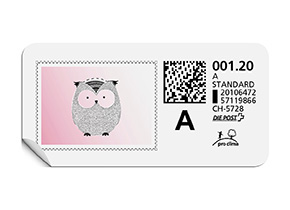 A-Post-Briefmarke 755