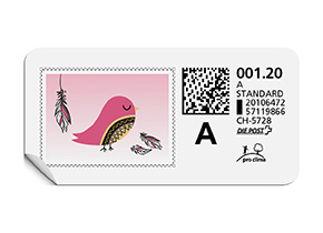 A-Post-Briefmarke 756