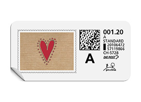 A-Post-Briefmarke 758