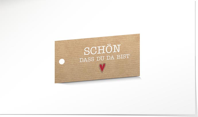 Geschenkanhänger 758 Geschenkanhänger Hochzeit