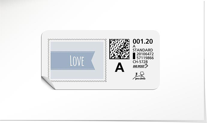 A-Post-Briefmarke 762 bleuet