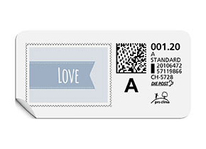 A-Post-Briefmarke 762