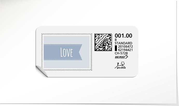 B-Post-Briefmarke 762 bleuet