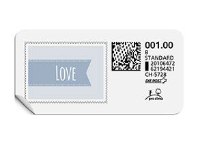 B-Post-Briefmarke 762