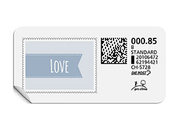 B-Post-Briefmarke 762