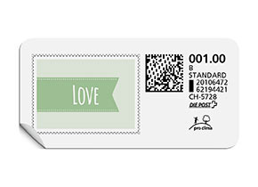 B-Post-Briefmarke 762