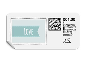 B-Post-Briefmarke 762