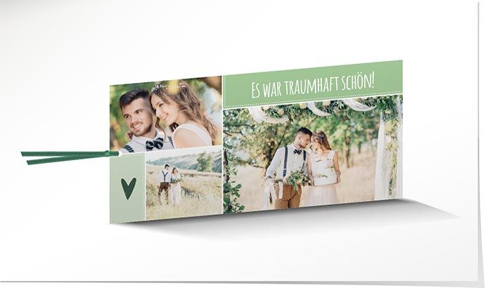 Dankeskarte Hochzeit 762 Dankeskarte Hochzeit