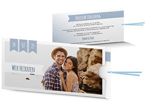 Hochzeitseinladung 762