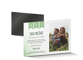 Save the Date Magnetkarte 762