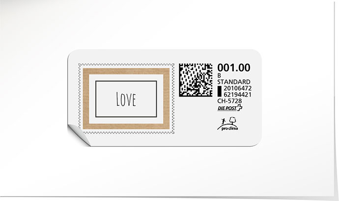 B-Post-Briefmarke 764 