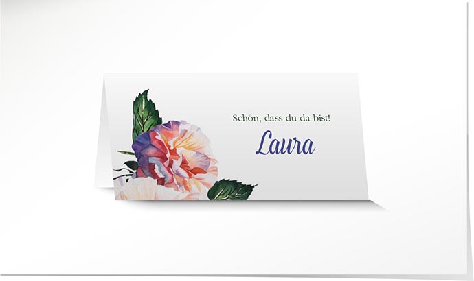 Tischkarte Hochzeit 765 Tischkarte