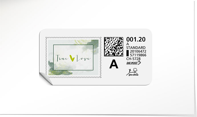 A-Post-Briefmarke 769 cactus green