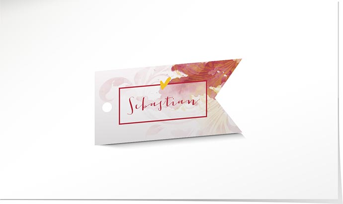 Geschenkanhänger 769 Geschenkanhänger Hochzeit