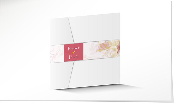 Dankeskarte Hochzeit 769 Dankeskarte Hochzeit