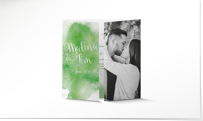 Hochzeitseinladung 774 Hochzeitskarte
