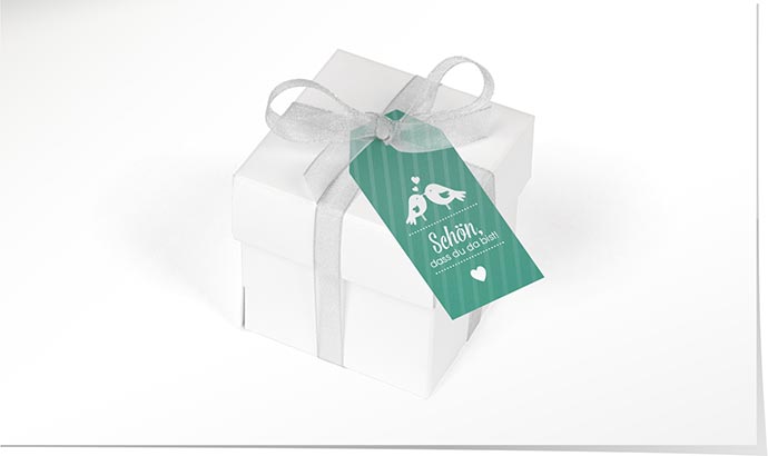 Geschenkanhänger 775 Geschenkanhänger Hochzeit