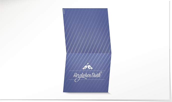 Dankeskarte Hochzeit 775 Dankeskarte Hochzeit