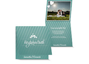Dankeskarte Hochzeit 775