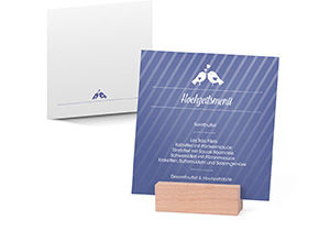 Menükarte Hochzeit 775