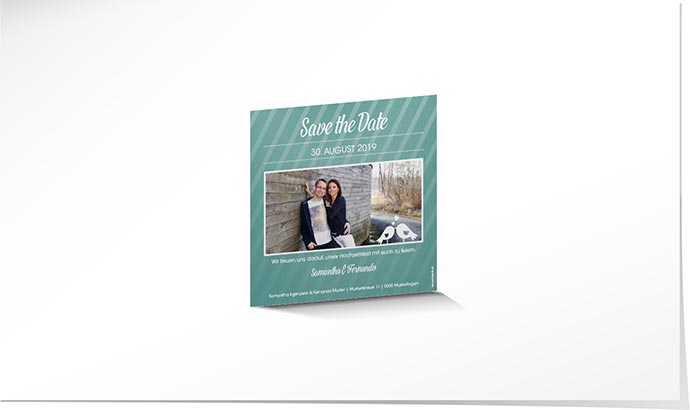 Save the Date Magnetkarte 775 Save the Date Magnetkarte