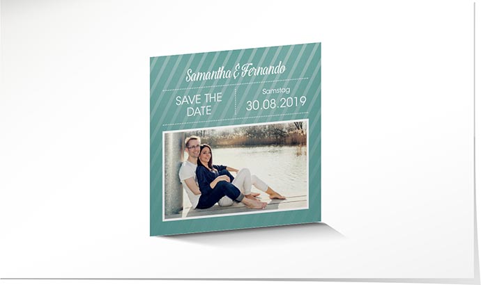 Save the Date Karte 775 Save the Date Karte