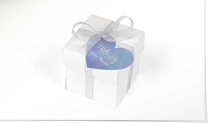 Geschenkanhänger 776 Geschenkanhänger Hochzeit