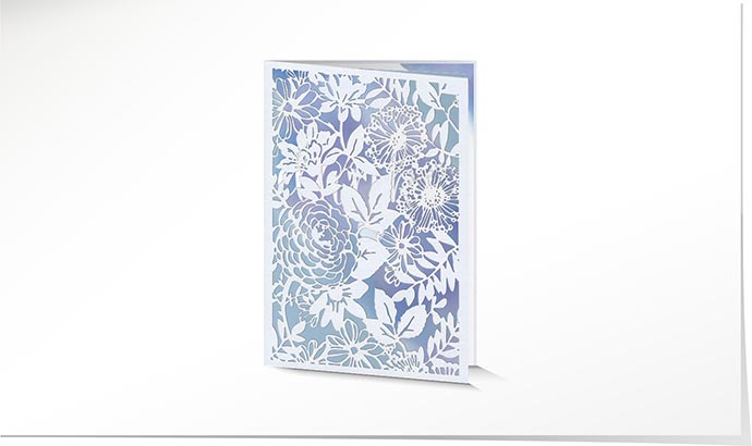 Dankeskarte Hochzeit Lasercut 776 Dankeskarte Hochzeit
