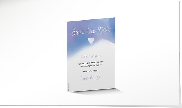 Save the Date Magnetkarte 776 Save the Date Magnetkarte