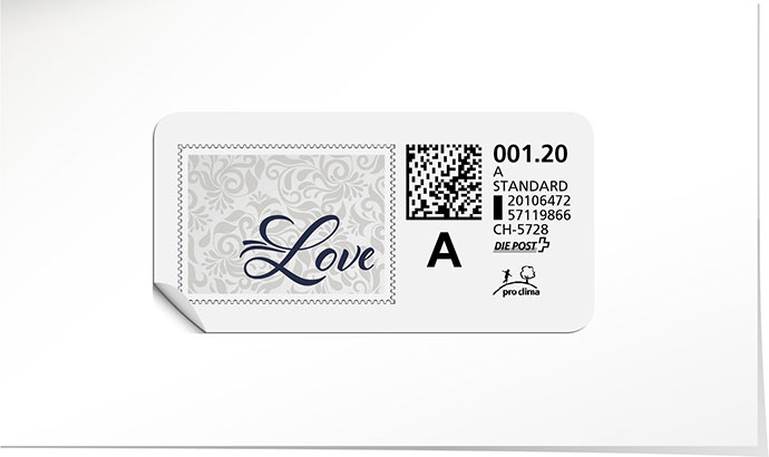 A-Post-Briefmarke 786 
