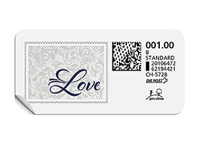 B-Post-Briefmarke 786