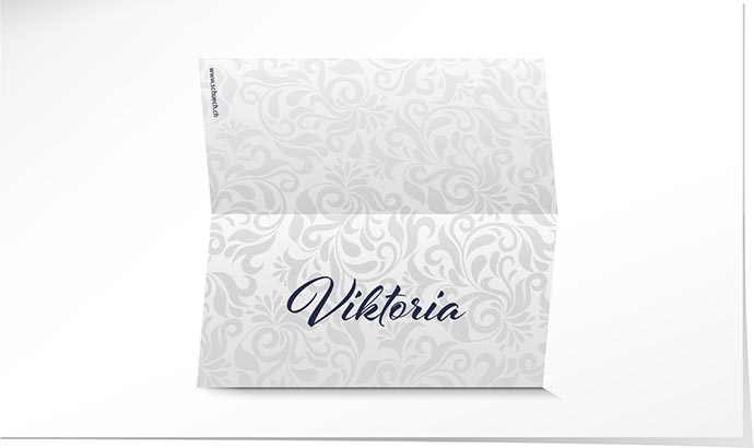 Tischkarte Hochzeit 786 Tischkarte