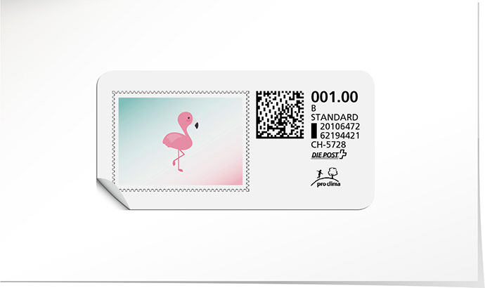 B-Post-Briefmarke 788 