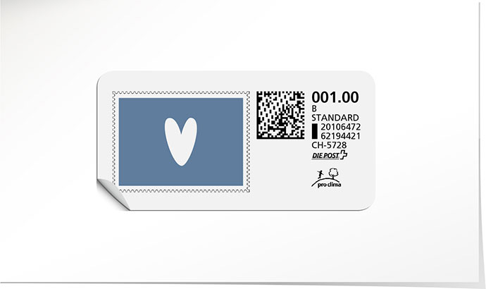 B-Post-Briefmarke 788 