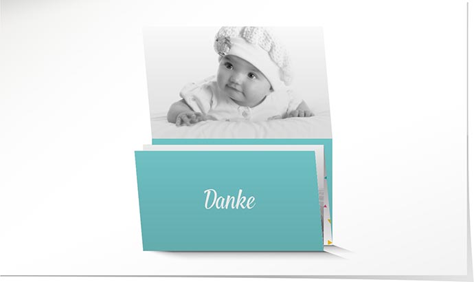 Dankeskarte Geburt 788 Dankeskarte Geburt