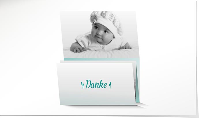 Dankeskarte Geburt 788 Dankeskarte Geburt